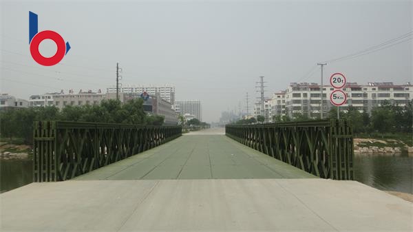 山東省聊城市冠縣建設局200型雙車道貝雷鋼橋